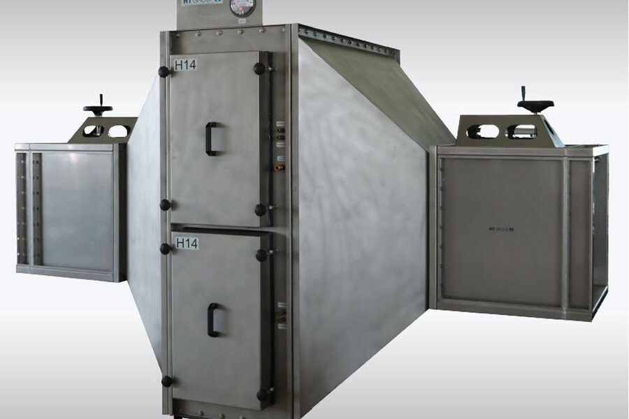 Filter and ventilation equipment