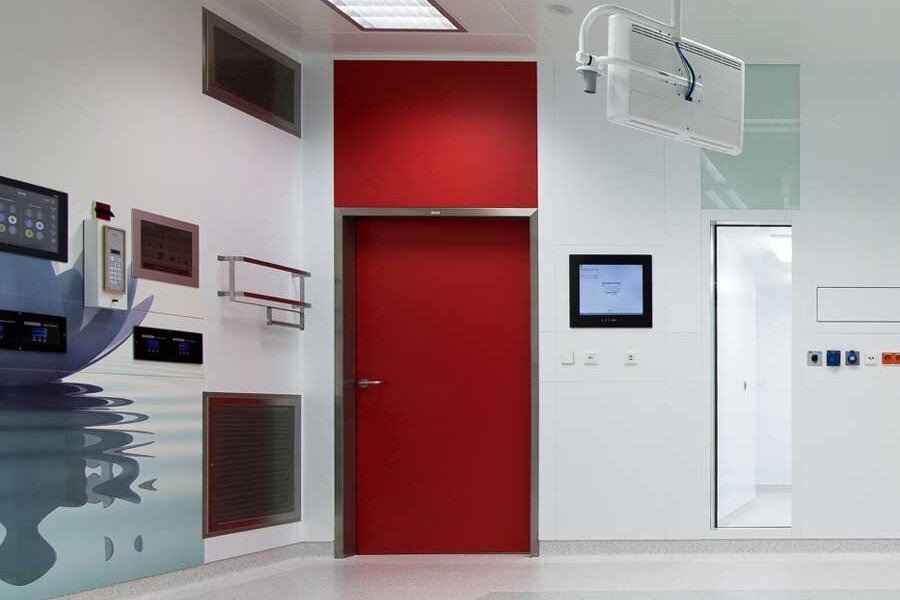 Hinged door systems