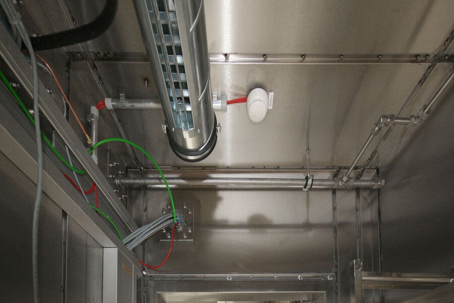Installations and media supply
