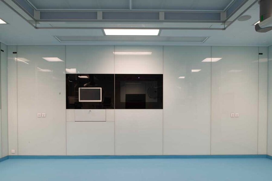 Wallsystem glass